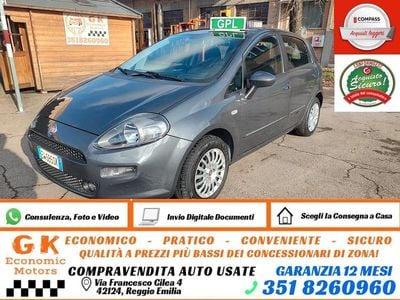 Usata Fiat Punto Lounge 77 CV (56 kW) 2014 Grigio Utilitaria