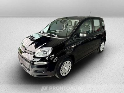 Nuova Fiat Panda Icon 65 CV (47 kW) 2026 Nerotessuto nero con monogramma fiat  fascia plancia antracite Utilitaria