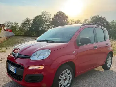 Usata Fiat Panda Lounge 85 CV (62 kW) 2013 Rosso Utilitaria