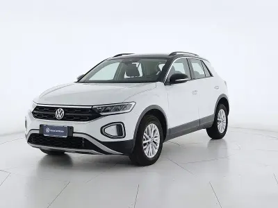 Usata VW T-Roc Life 150 CV (110 kW) 2022 Bianco SUV