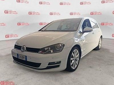 Brugt VW Golf VII Highline 105 HK (77 kW) 2013 Hvid Hatchback