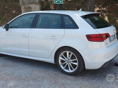 Usata Audi A3 Ambition 184 CV (135 kW) 2015 Bianco Berlina