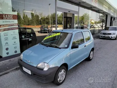 Usata Fiat Seicento 54 CV (39 kW) 2005 Azzurro Utilitaria