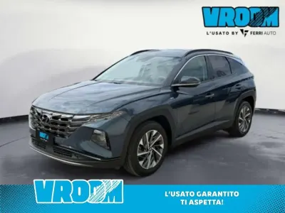 Usata Hyundai Tucson N Line 136 CV (100 kW) 2023 Blu SUV