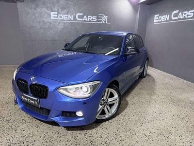 Usata BMW 120 M Sport 184 CV (135 kW) 2015 Blu/azzurro Utilitaria