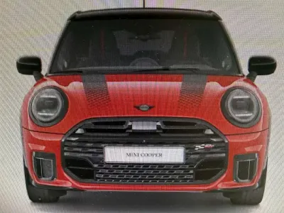 Begagnad Mini John Cooper Works 204 HK (150 kW) 2024 Röd Halvkombi
