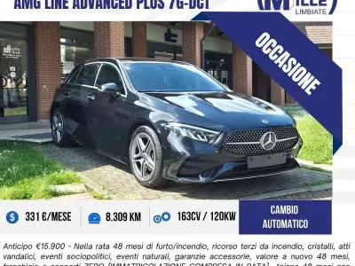 Usata Mercedes A200 Advanced Plus 163 CV (119 kW) 2025 Nero Berlina