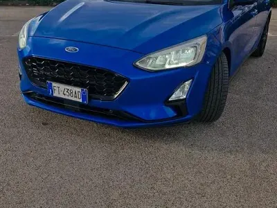 Usata Ford Focus Business Edition 120 CV (88 kW) 2018 Blu Berlina