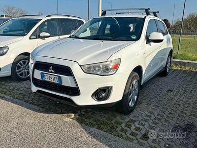 Usata Mitsubishi ASX Intense 117 CV (86 kW) 2014 Bianco SUV