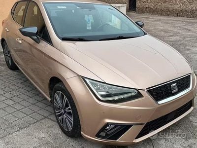 Usata Seat Ibiza XCELLENCE 75 CV (55 kW) 2018 Beige Utilitaria