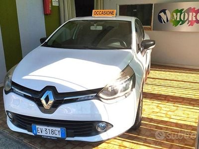 Usata Renault Clio IV Expression 73 CV (53 kW) 2014 Bianco Berlina
