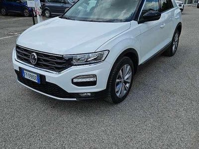Usata VW T-Roc Advance 150 CV (110 kW) 2019 Bianco SUV