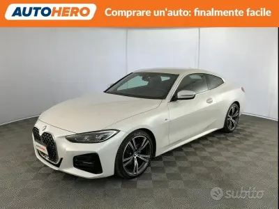 Usata BMW 420 Coupé M Sport 190 CV (139 kW) 2021 Bianco Coupé