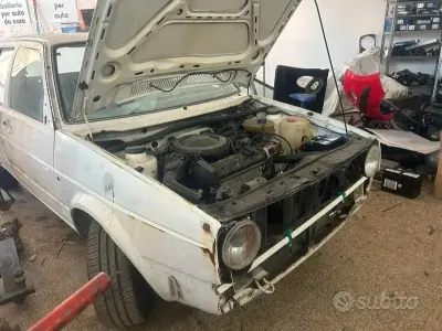 Usata VW Golf II 54 CV (39 kW) 1987 Bianco Utilitaria