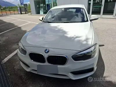 Usata BMW 116 Advantage 116 CV (85 kW) 2019 Bianco Utilitaria