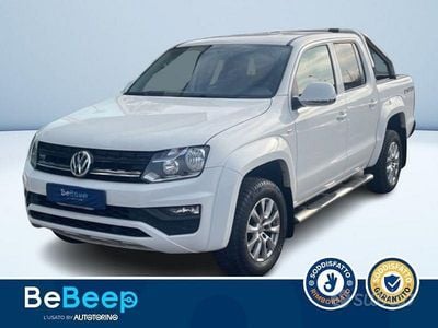 Usata VW Amarok Comfortline 204 CV (150 kW) 2018 Bianco metallizzato Pick-up