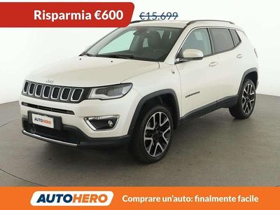 Usata Jeep Compass Opening Edition 140 CV (102 kW) 2017 Bianco SUV
