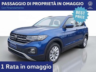 Reef blue metallizzato Usata 2023 VW T-Cross Style SUV | 19.500 € (Buon prezzo)