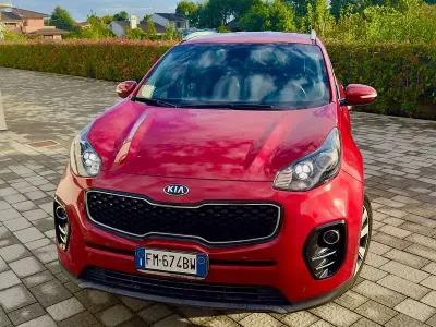 Usata Kia Sportage 116 CV (85 kW) 2017 Rosso SUV