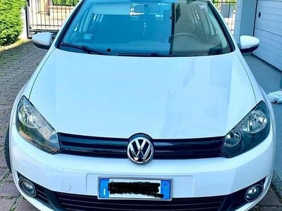 Usata VW Golf VI Trendline 105 CV (77 kW) 2009 Bianco Utilitaria