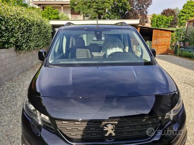 Usata Peugeot Rifter GT-line 131 CV (96 kW) 2021 Nero Monovolume
