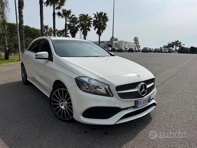 Usata Mercedes A160 90 CV (66 kW) 2017 Bianco Berlina
