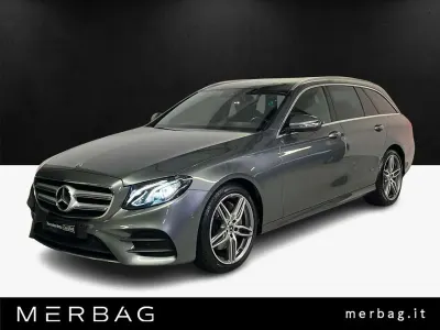 Usata Mercedes E220 Premium 194 CV (142 kW) 2019 Argento Station wagon