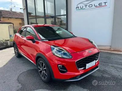 Gebraucht Ford Puma Titanium 125 PS (91 kW) 2020 Rot SUV