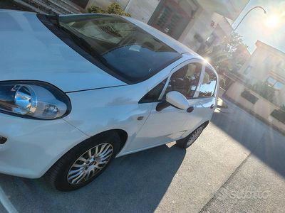 Usata Fiat Punto Lounge 95 CV (69 kW) 2017 Bianco Utilitaria