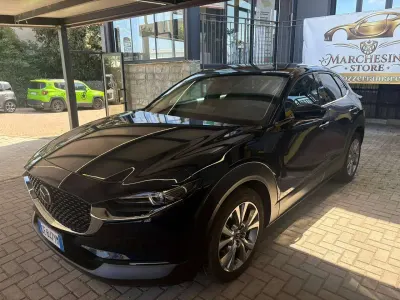 Usata Mazda CX-30 Exceed 150 CV (110 kW) 2021 Blu metallizzato SUV