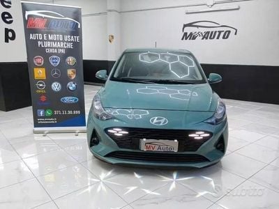 Usata Hyundai i10 Prime 67 CV (49 kW) 2024 Blu Utilitaria