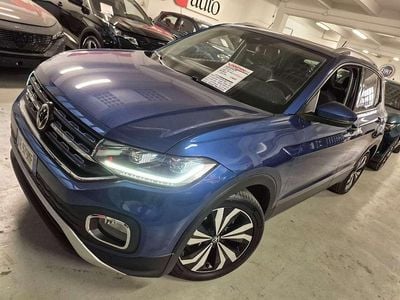 Usata VW T-Cross Advance 110 CV (80 kW) 2021 Blu metallizzato SUV