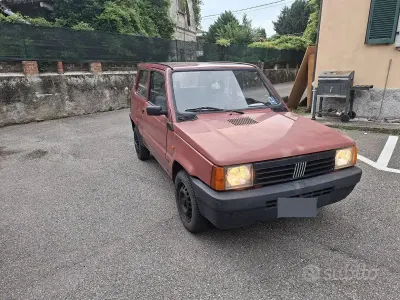 Usata Fiat Panda 54 CV (39 kW) 2003 Rosso Utilitaria