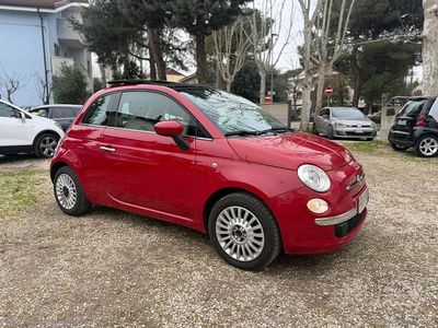 Usata Fiat 500 Lounge 69 CV (50 kW) 2010 Rosso Berlina