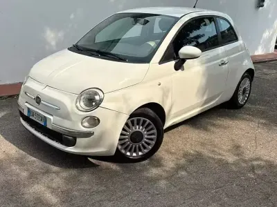 Usata Fiat 500 69 CV (50 kW) 2009 Bianco Cabrio