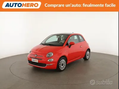 Usata Fiat 500 69 CV (50 kW) 2016 Rosso Utilitaria