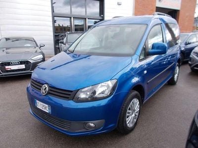 Usata VW Caddy Trendline 102 CV (75 kW) 2014 Blu/azzurro Monovolume