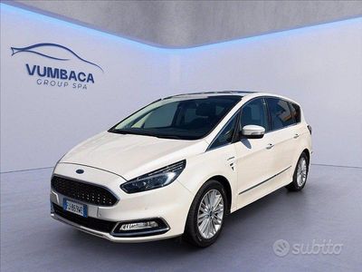 Usata Ford S-MAX Vignale 190 CV (139 kW) 2017 Bianco Monovolume