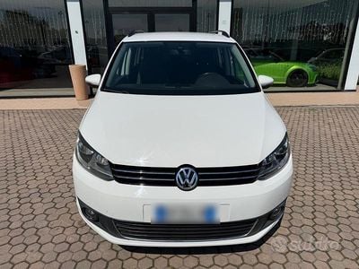 Usata VW Touran Comfortline 105 CV (77 kW) 2013 Bianco Monovolume