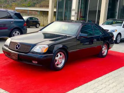 Usata Mercedes CL500 320 CV (235 kW) 1997 Nero Coupé