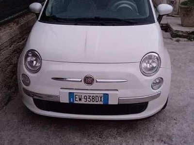 Usata Fiat 500 Lounge 95 CV (69 kW) 2014 Bianco Utilitaria