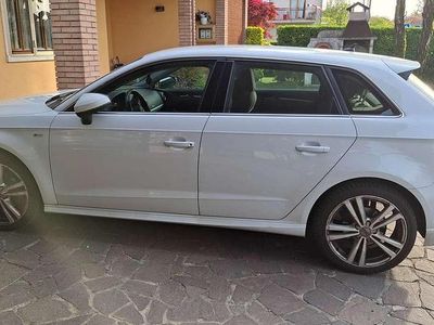 Usata Audi A3 Admired 116 CV (85 kW) 2019 Bianco Berlina