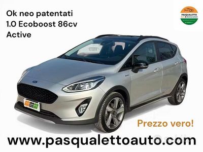 Usata Ford Fiesta Active 86 CV (63 kW) 2019 Grigio Utilitaria
