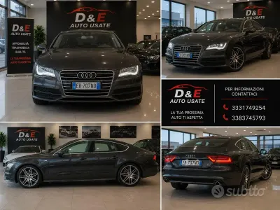 Usata Audi A7 Comfort 245 CV (180 kW) 2013 Nero Utilitaria