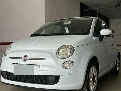 Usata Fiat 500 69 CV (50 kW) 2009 Bluazzurro Cabrio