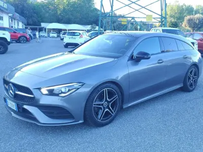Usata Mercedes CLA200 Shooting Brake AMG line 150 CV (110 kW) 2021 Grigio Station wagon