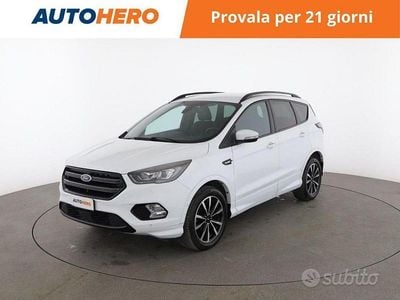Usata Ford Kuga ST-Line 120 CV (88 kW) 2019 Bianco SUV