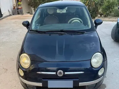 Usata Fiat 500 100 CV (73 kW) 2009 Blu Cabrio