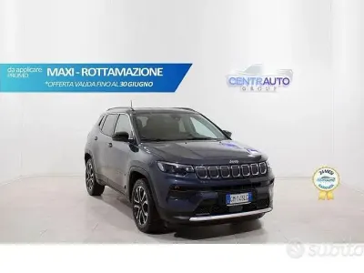 Usata Jeep Compass Limited 131 CV (96 kW) 2022 Blu SUV