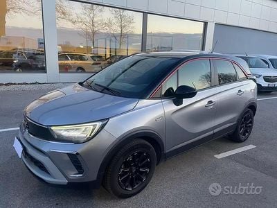 Usata Opel Crossland X GS Line 110 CV (80 kW) 2021 Grigio SUV